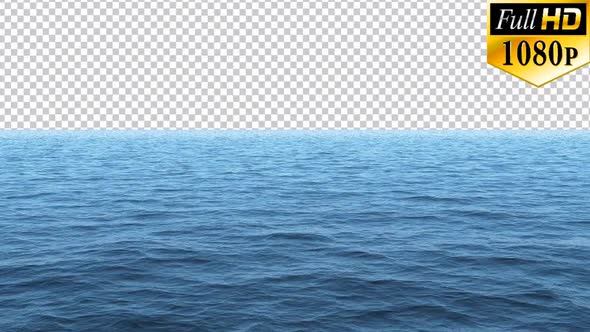 Sea Horizon - Alpha Channel