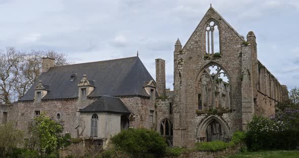Abbey of Beauport, Paimpol, Cotes d Armor department, Brittany in France alt