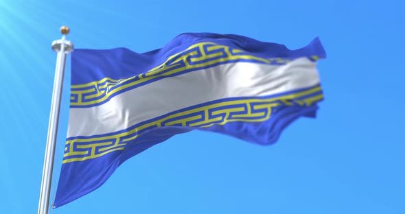 Flag of Marne in France alt