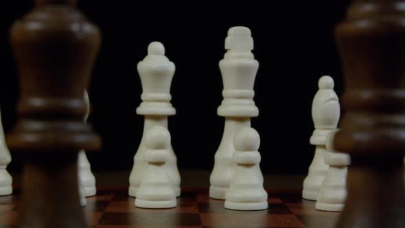 King And Queen On a Chessboard