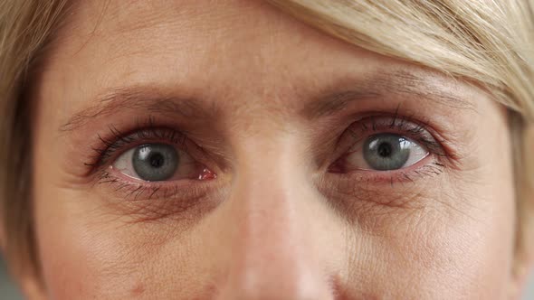 A 50Yearold Middleaged Woman Looks Into the Camera Antiaging Skin Care Beauty Plastic Surgery alt