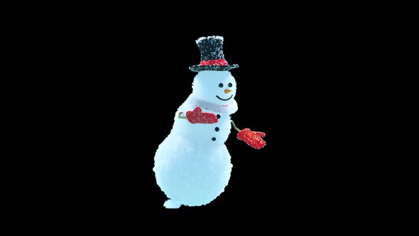 Snowman Dancing HD alt