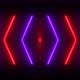 Red And Purple VJ Neon Loop 4K - VideoHive Item for Sale
