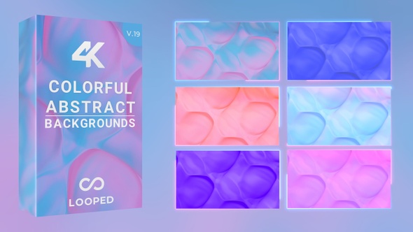 Colorful Glowing Liquid Gradients Pack alt