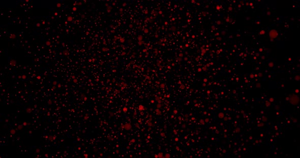 Abstract particle background animation