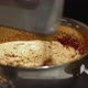 Chocolate Cream, Made From Milk Cream And Cocoa. The Mixer Beats The Cream For The Cake. Culinary - VideoHive Item for Sale