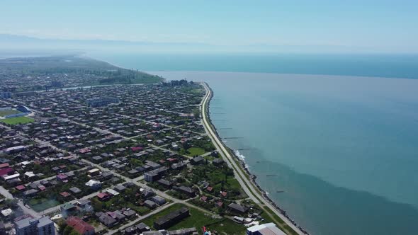 Seaside Aerial View alt
