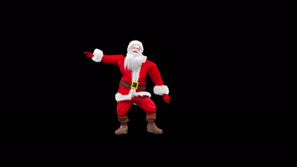 Santa Claus Dancing 4K alt