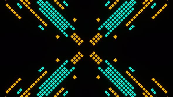 VJ Loop Animation of Pixel Mosaic Ver25 alt