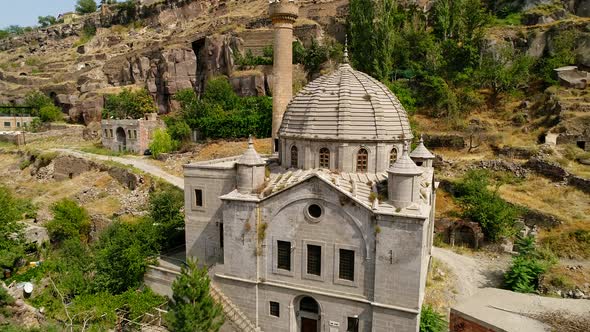 Aerial View Historic Church alt
