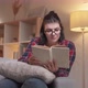 Book Leisure Reading Woman Home Story Couch - VideoHive Item for Sale