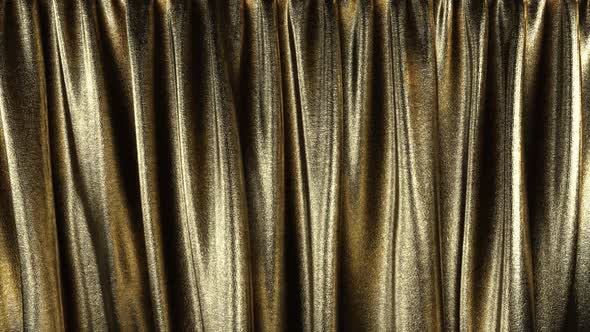 Luxury Golden Curtain 4K