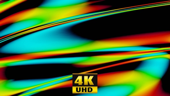 Abstract Multicolored Wave Background 4K alt