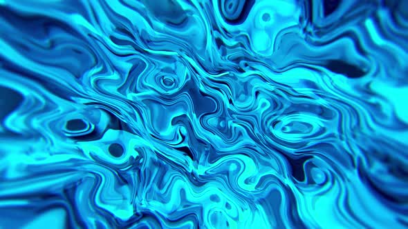 Blue Liquid Abstract Background, Motion Graphics | VideoHive