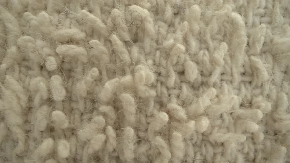 Closeup Shot White Towel Texture Background alt