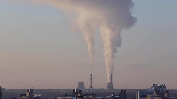 Gas Emissions From Industrial Pipes Toxic Pollution is Causing Climate ...