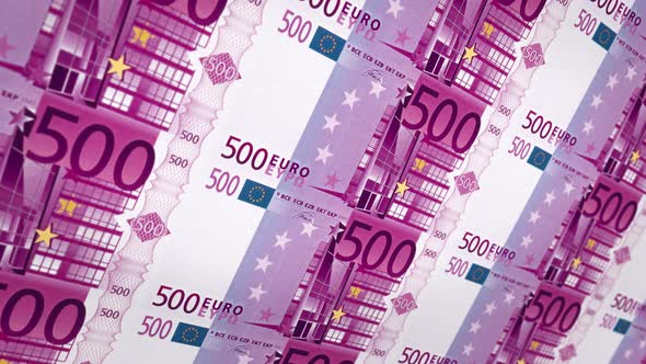 500 Euro Bills Go Up