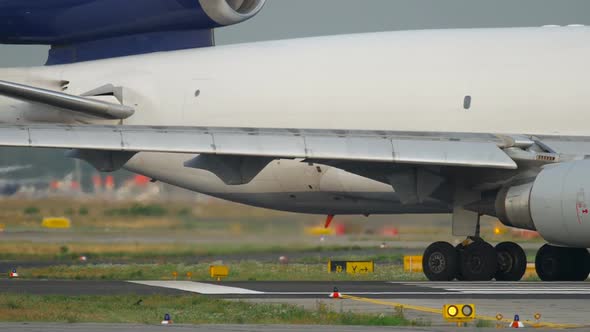 Freighter Airplane Taxiing alt