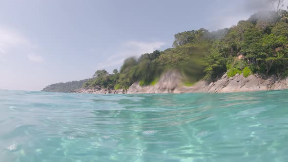 View on the Sea Shore From Water alt