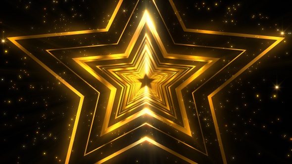 Gold Star Tunnel Background