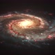 Spiral Galaxy Rotation Seamless Loop - VideoHive Item for Sale