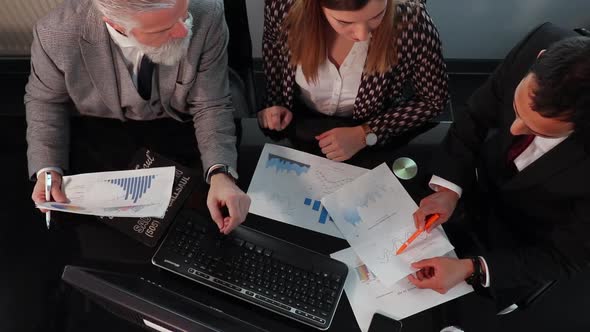 Hands Of Creative Business People Working In Meeting