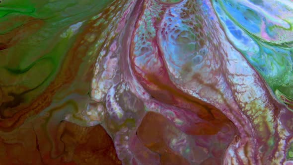 Abstract Colorful Sacral Liquid Waves Texture 481 alt