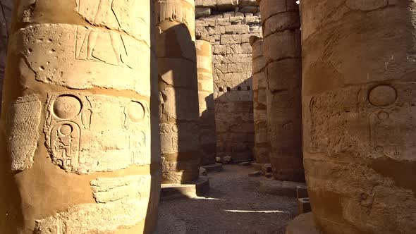 Luxor Temple in Luxor Ancient Thebes Egypt