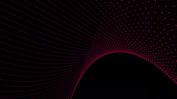 particle wave background animation. Vd 1192