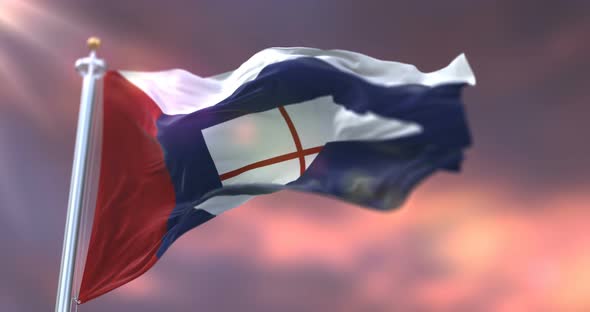 Lucas County Flag, United States alt