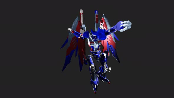 Robot with style Wide Arm Spell Casting alt