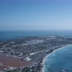 Aerial drone view of saline lake and Cockburn Town, Grand Turk, Turks and Caicos - VideoHive Item for Sale