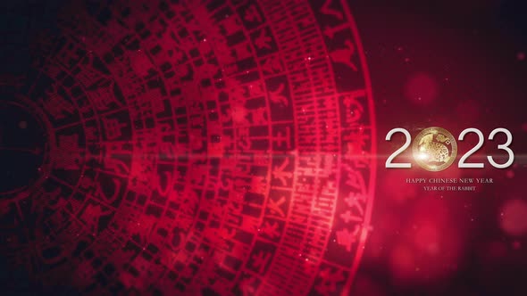 Happy Chinese New Year 2023 Background Decoration alt