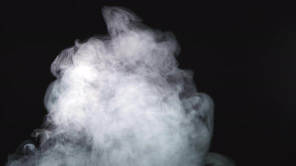 Fire Smoke From Bottom Up Black Background Use the Composite Mode Screen for Transparency. alt