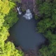 Top Down Look on Waterfall in Jungle - VideoHive Item for Sale