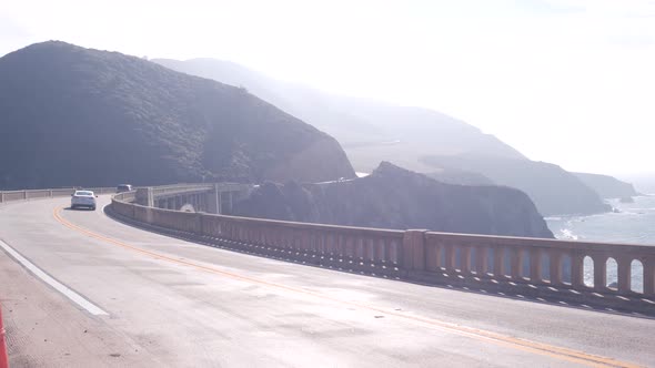 Bixby Creek Bridge Pacific Coast Highway 1 Cabrillo Road