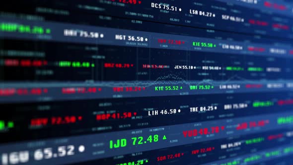Stock Digital Market Currency Exchange Business Information Data