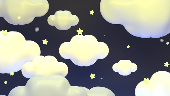 Cute Clouds At Night alt