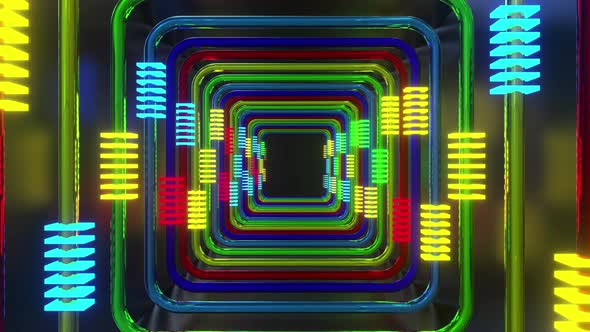 Colorful Line Neon 04 4k  alt