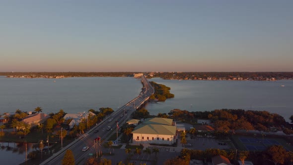 Crossing the Intracoastal Waterway in Florida alt