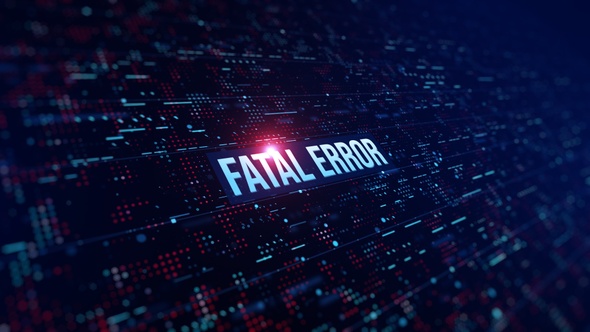 Fatal Error Digital Background alt