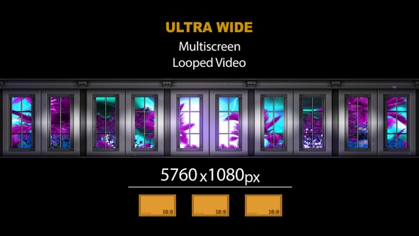 Ultra Wide HD Garden Windows Hall 03