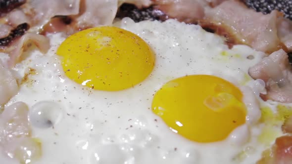 Cooking Bacon Eggs alt