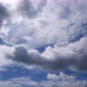 blue sky with clouds, moving clouds in the sky - VideoHive Item for Sale