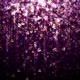 Purple Glitter Heart Particles Valentine's Day Overley - VideoHive Item for Sale