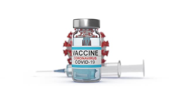 Vaccine And Syringe