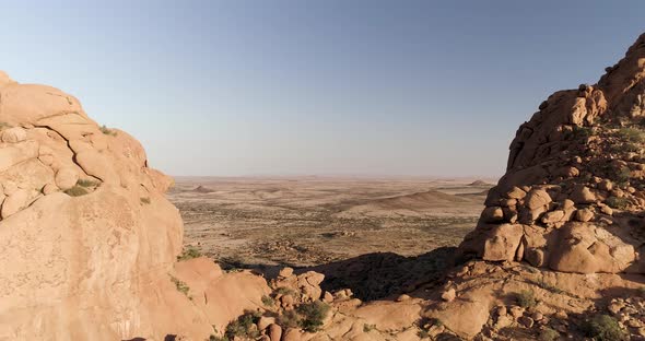 Spitzkoppe Mountains in Namibia. High Peaks rising out of the desert 3 alt