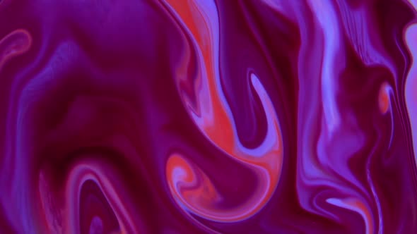 Colorful Liquid Ink Colors Blending Burst Swirl Fluid 63