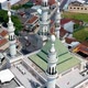 Aerial view of the Masjid Suci Saliman in Yogyakarta, Indonesia - VideoHive Item for Sale