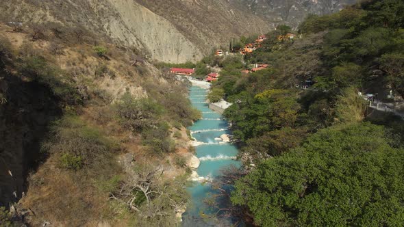 Tolantongo River in Mexico